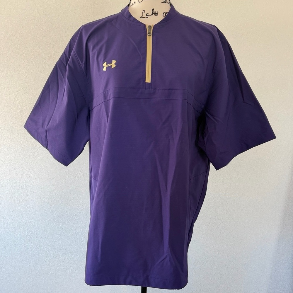 Under Armour Men’s Purple UA Storm Performance Shirt Sz XL Minimalist - Picture 3 of 14